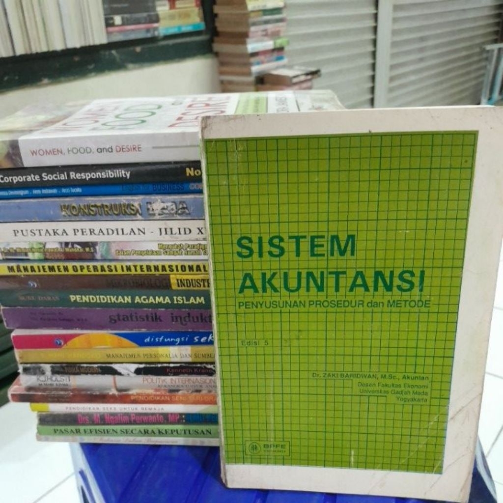 SISTEM AKUNTANSI(DR.ZAKI BARIDWAN) BUKU BEKAS