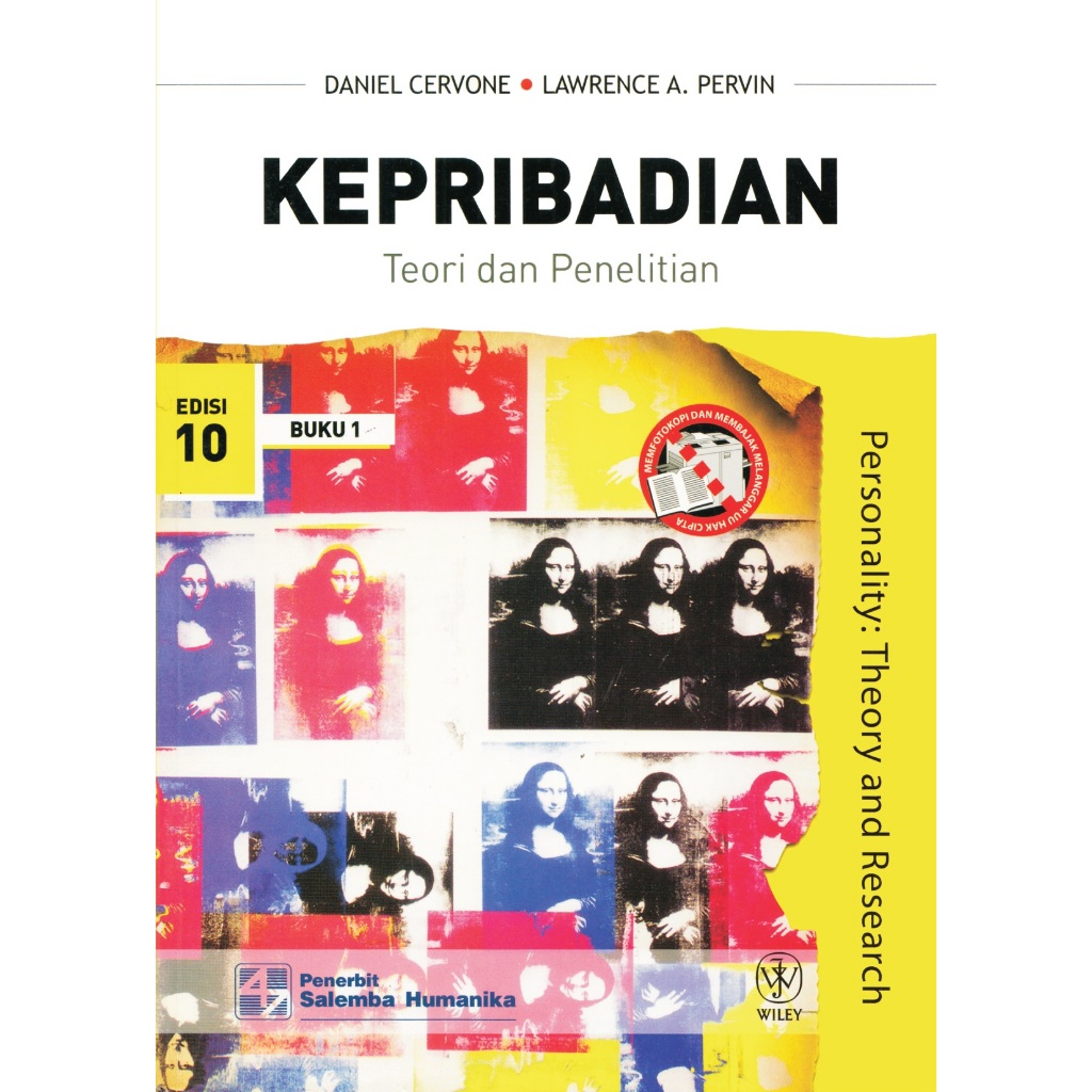 KEPRIBADIAN - Teori dan Penelitian  (daniel Cervone,Lawrence A. Pervin)