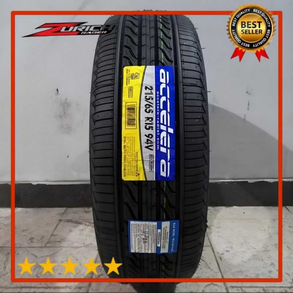 Ban Mobil 215 65 R15 Merek Accelera Eco Plush Ukuran 215/65 R15 Tubles