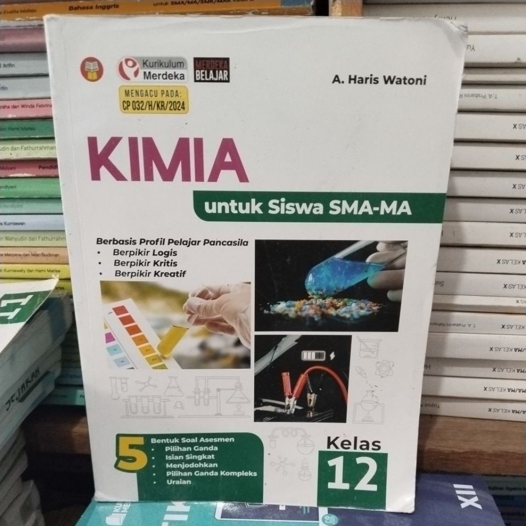 Kimia Untuk Siswa SMA-MA Kelas 12/XII Penerbit Yrama Widya