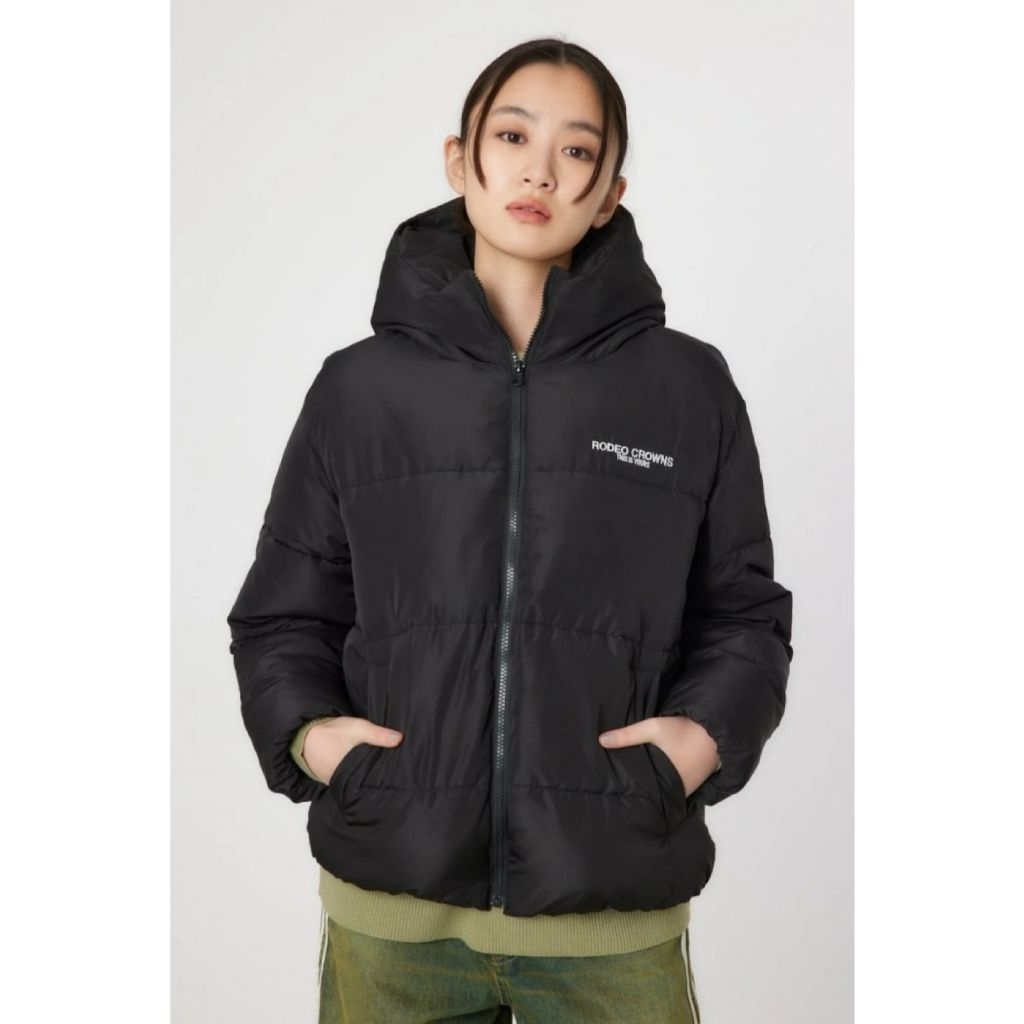 Rodeo Crown Wide Bowl Down Jacket Black M