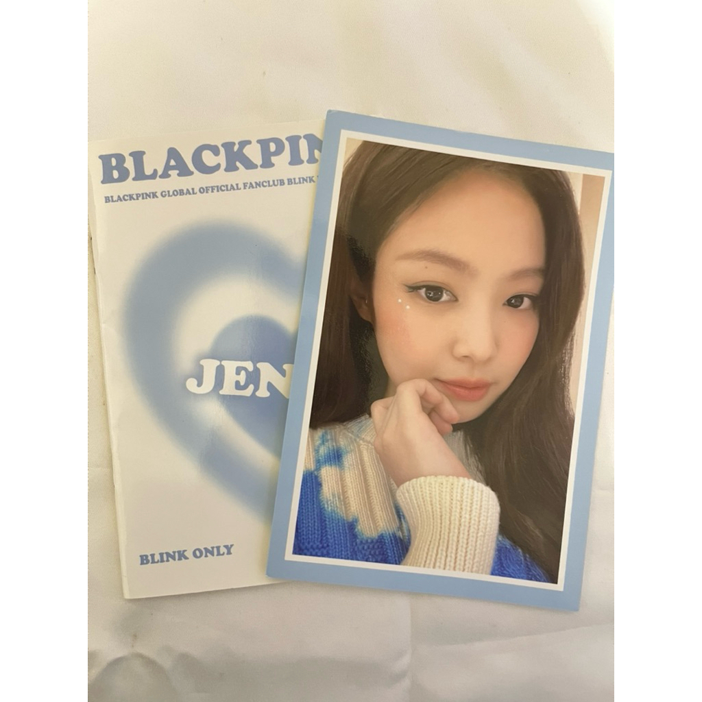 blink membership kit jennie blackpink