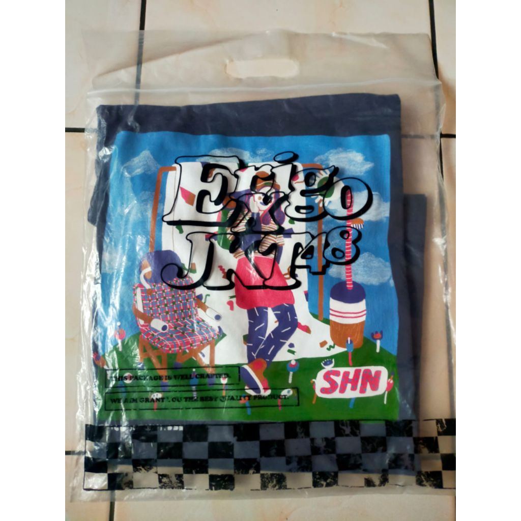 erigo kaos collab shani jkt 48 original