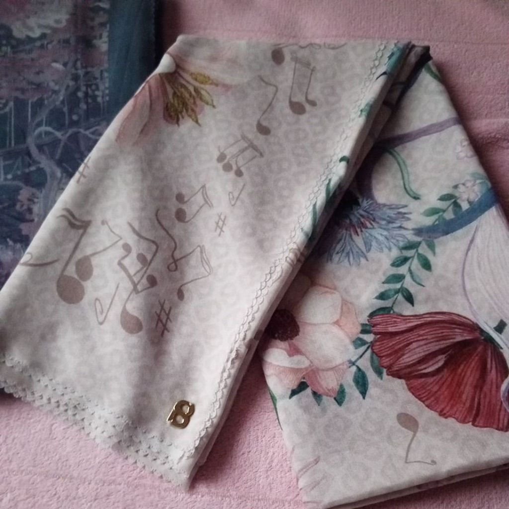 preloved buttonscarves nada fis series rare item