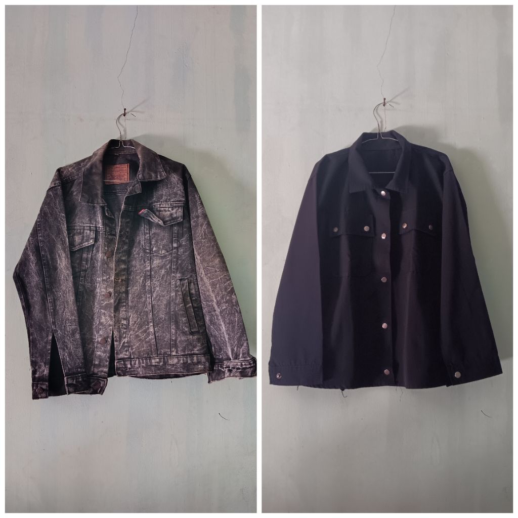 preloved jket jeans dan parka