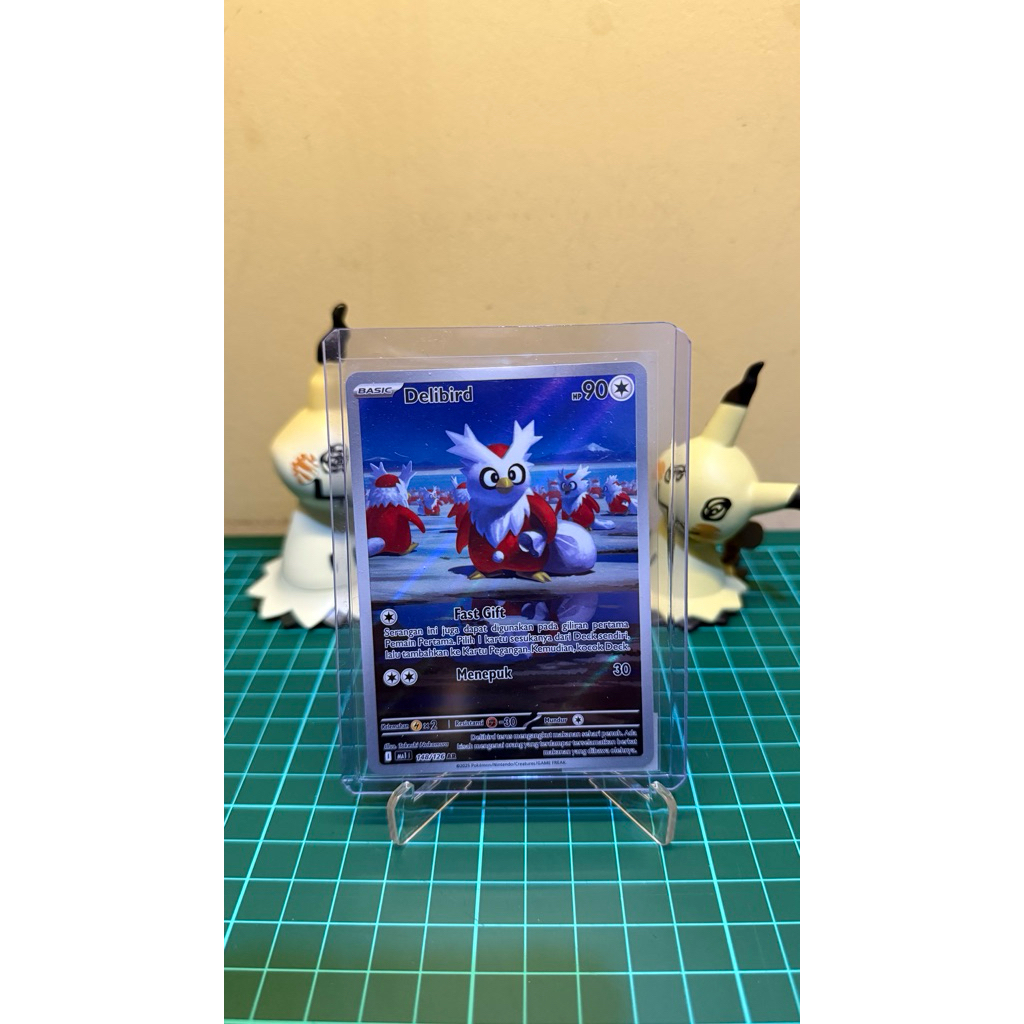 ID | Delibird (148/126) | AR | Mega Evolusi | Bahasa Indonesia