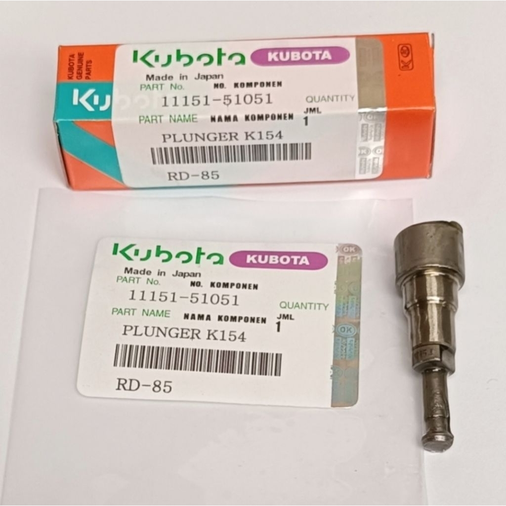 Plunger K154 KUBOTA RD85 Diesel