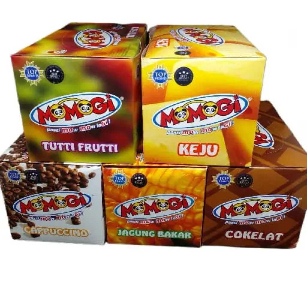 MOMOGI BOX (10 PCS/BOX) - SNACK MURAH ECERAN GROSIR
