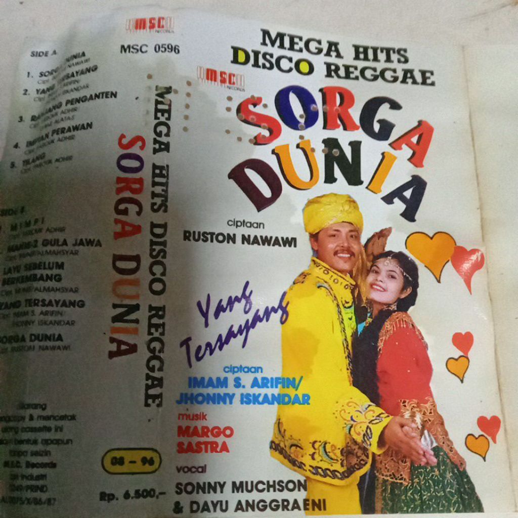 kaset pita DISCO REGGAE D336