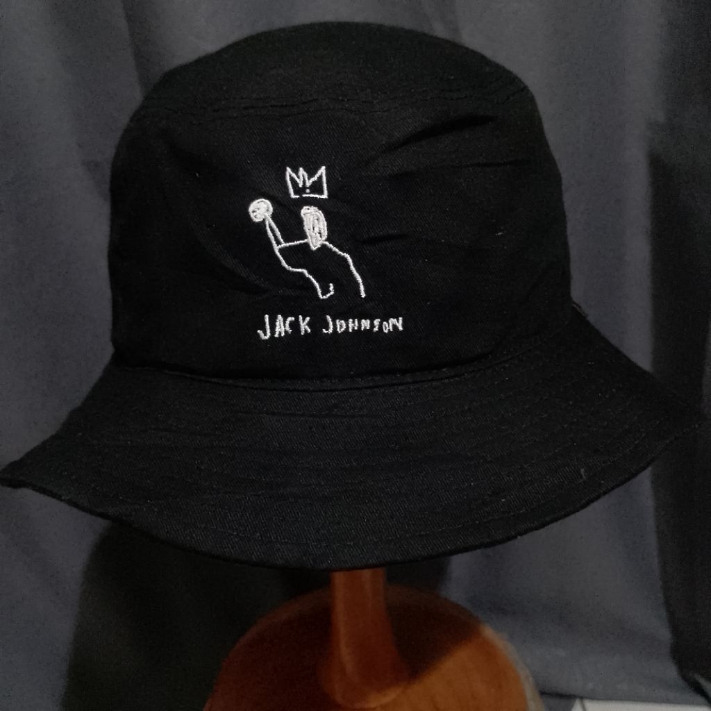 Bucket hat JMB warna hitam