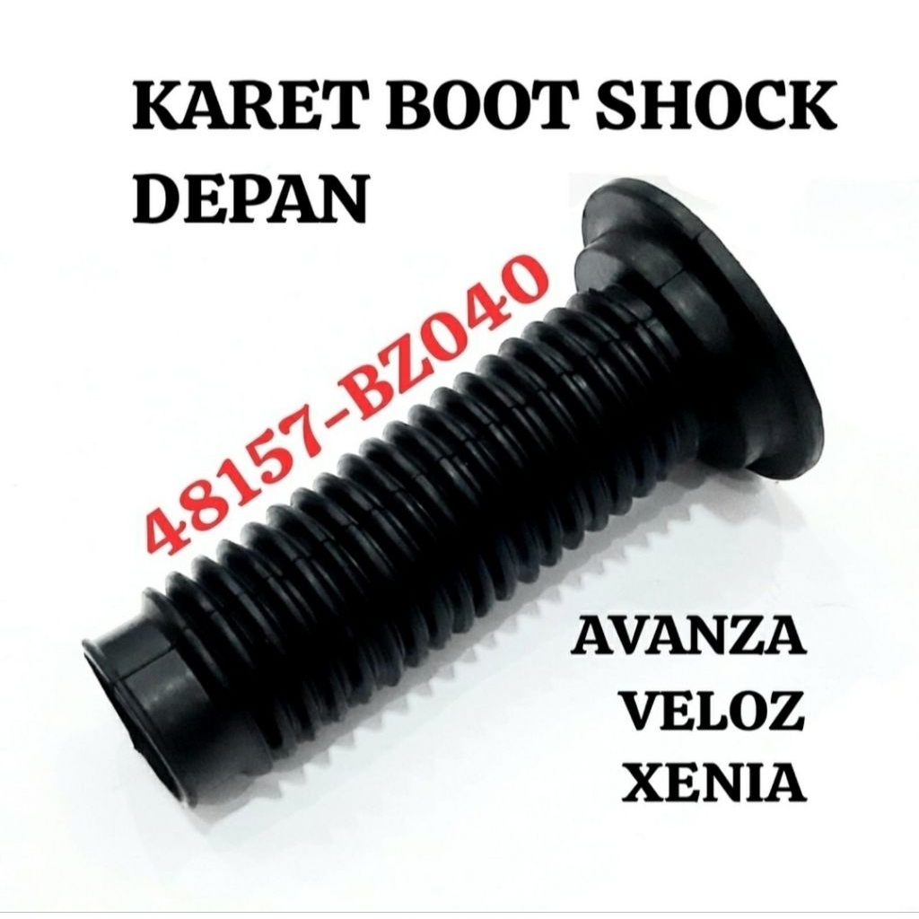 KARET BOOT SHOCK DEPAN AVANZA VELOZ