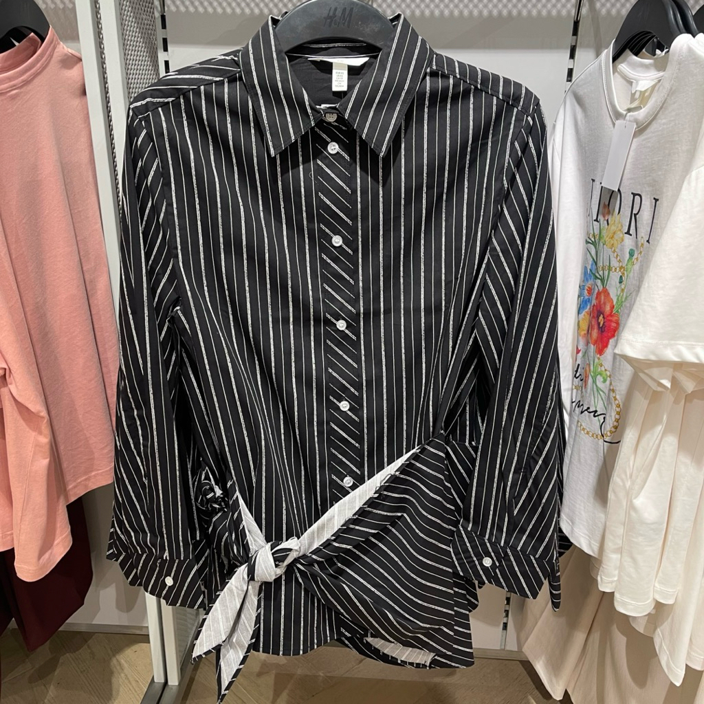 Kemeja H&M Woman Stripe