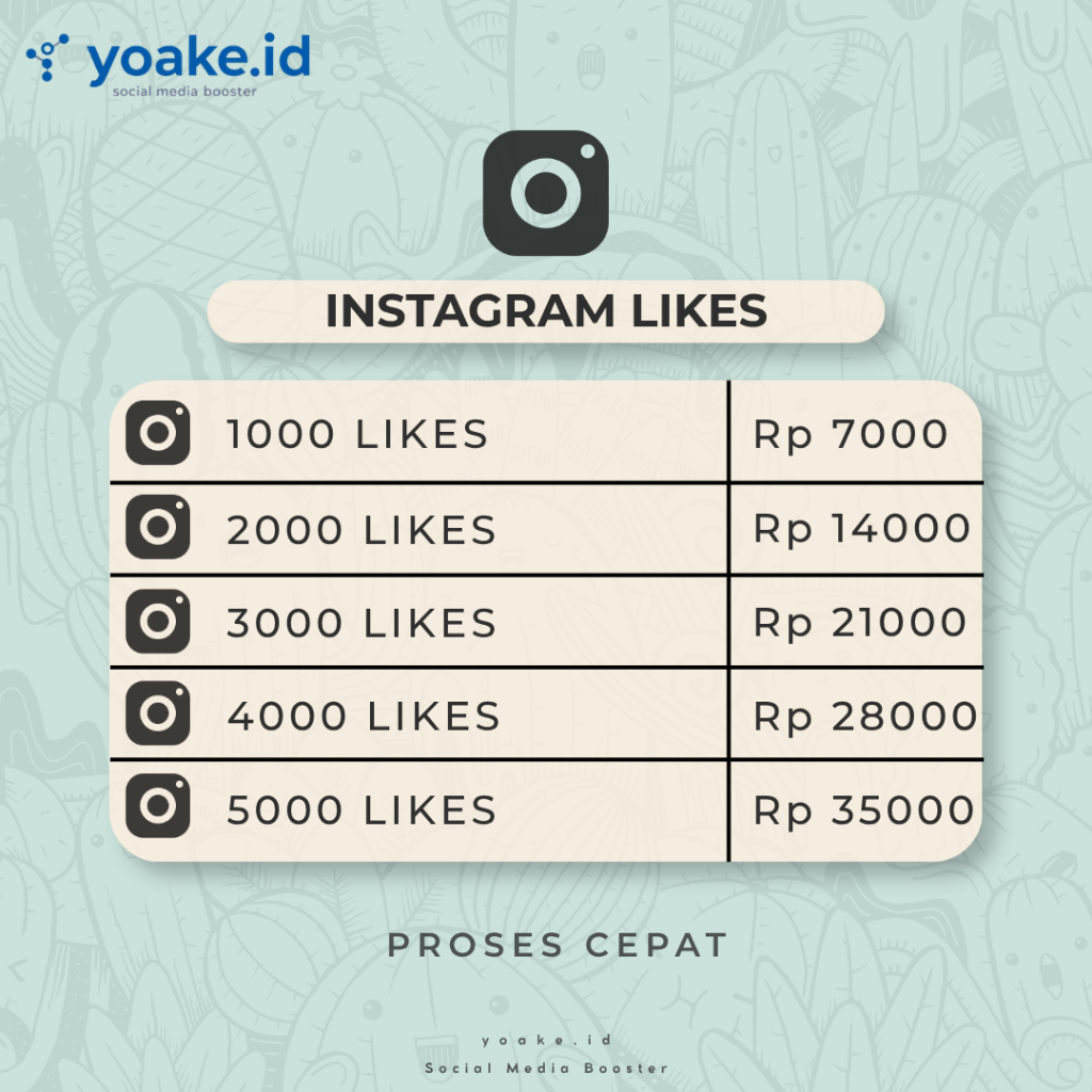 IG Likes No Drop Like Instagram Permanen Real Aktif Proses Cepat Untuk Semua Postingan Photo Reels W