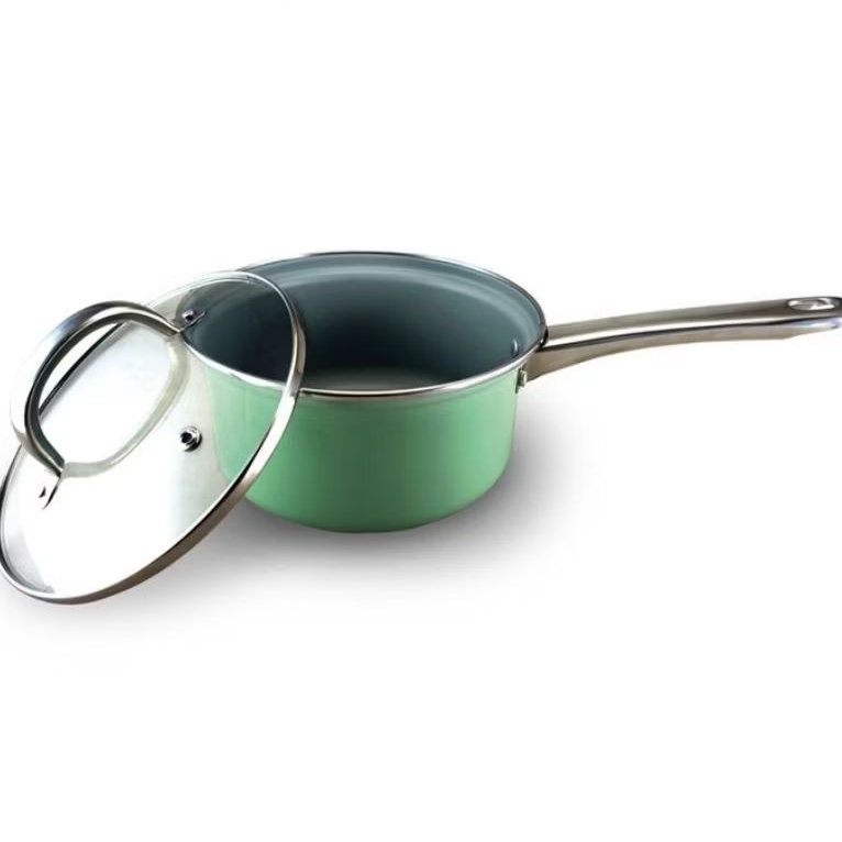 Panci Alumunium saucepan Ebonite Sage sigle handle