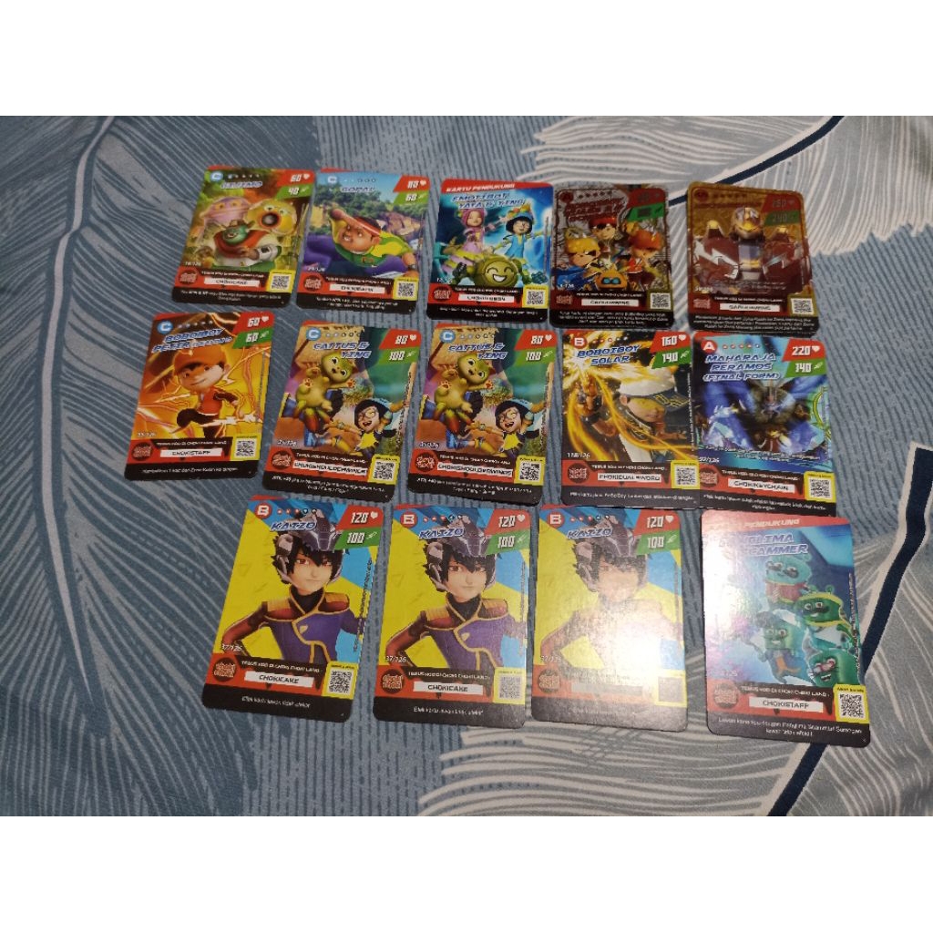 (PRELOVED) KARTU BOBOIBOY