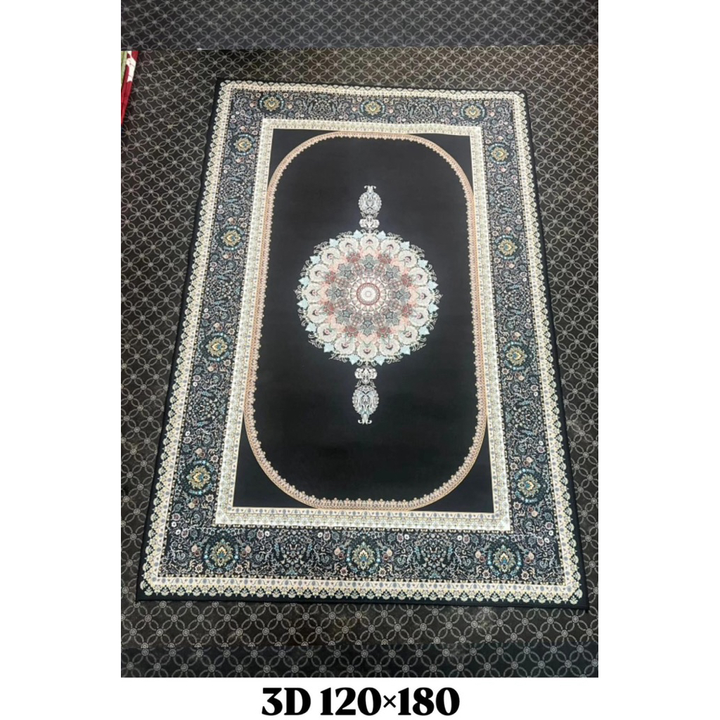 KARPET LANTAI IMPORT 3D UKURAN 120x180CM