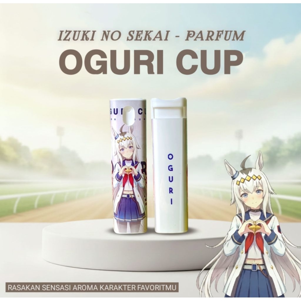 Parfum Anime Oguri Cup | Uma Tsume | Wangi Aroma Khas Karakter Anime