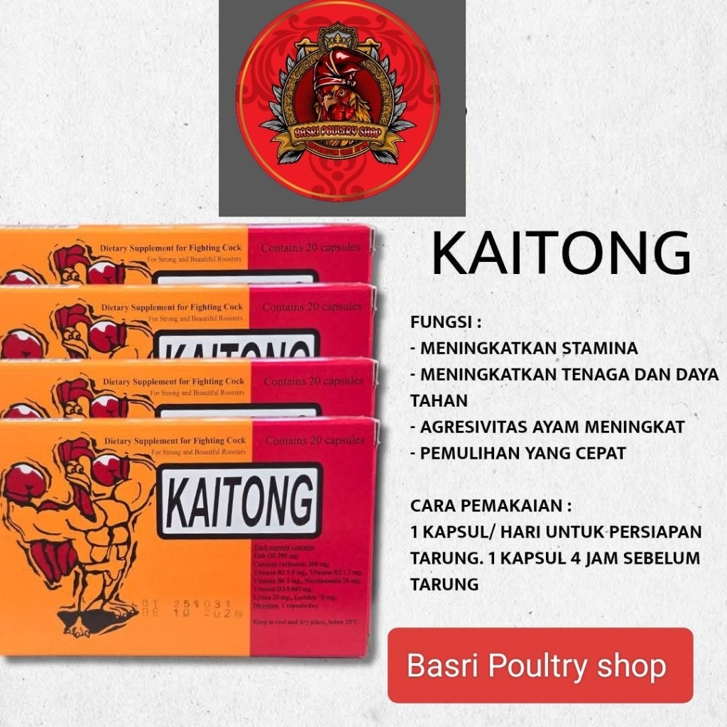 Kaitong Suplemen Ayam Tarung