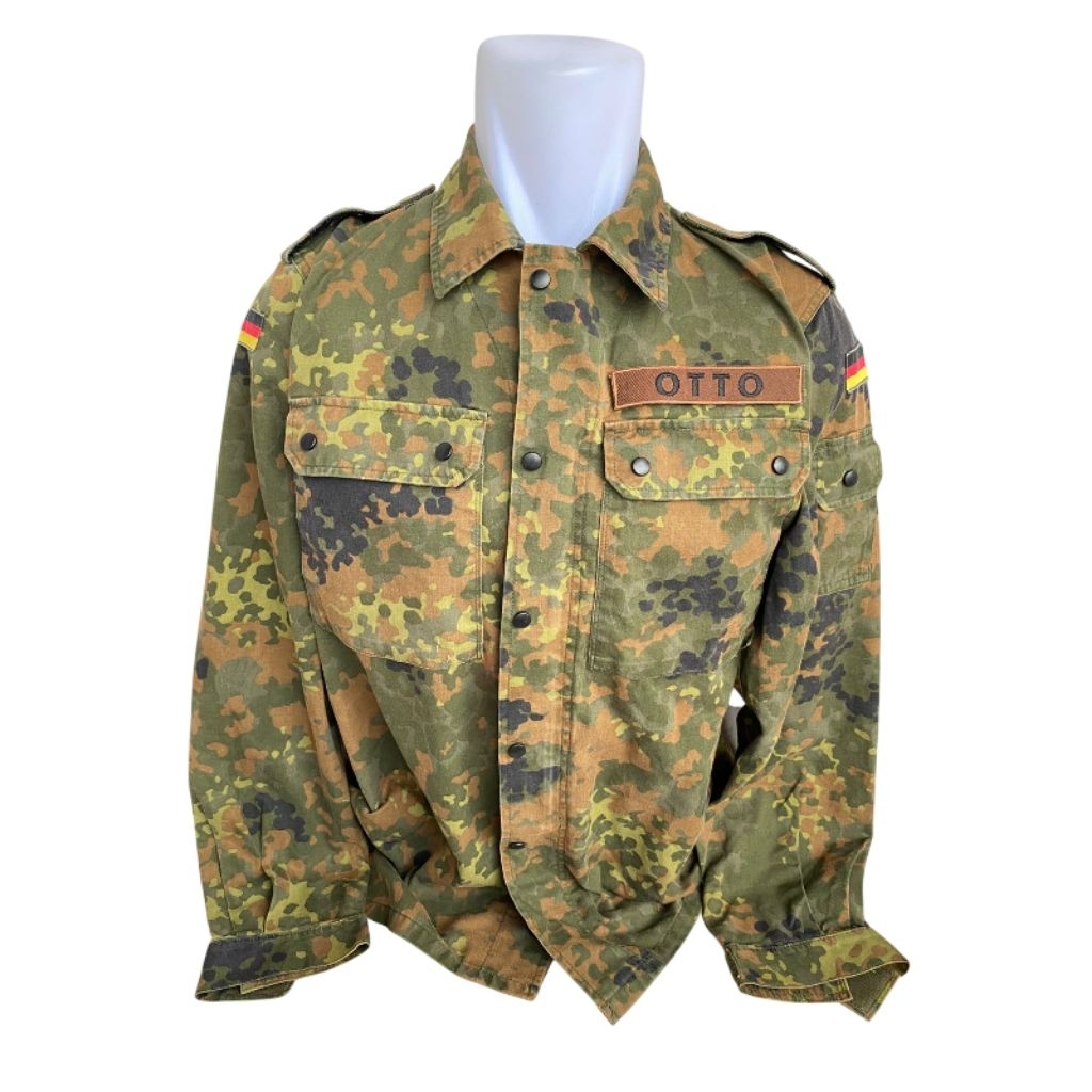 Kemeja BDU Camo Loreng Flecktarn Tentara Jerman Army Original (44)