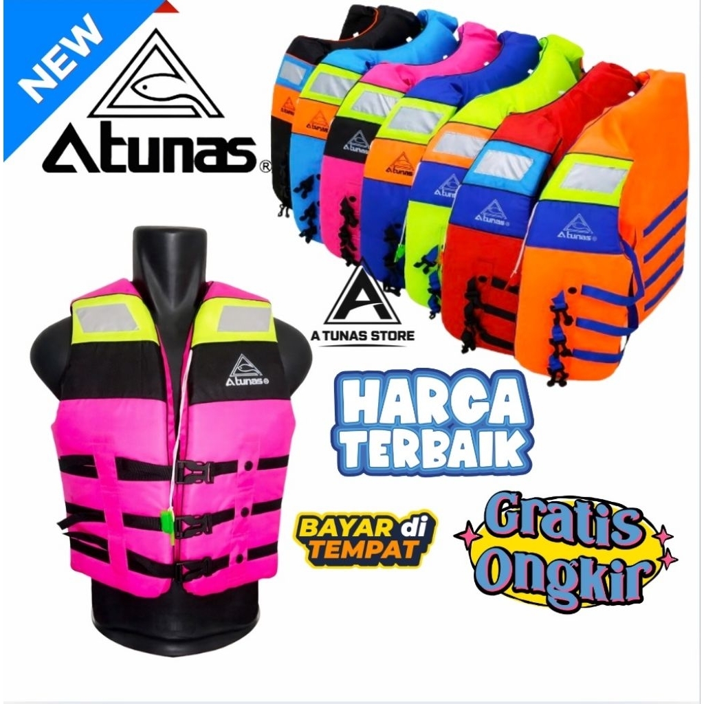 Life Jacket, atunas, rompi pelampung anak anak dan dewasa, baju pelampung