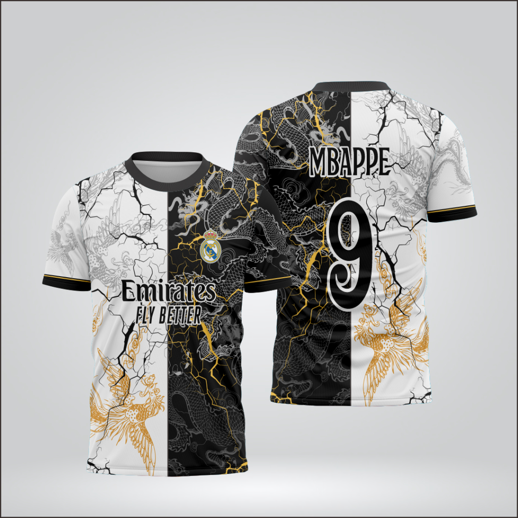 jersey Madrid Fantasy Dragons 2025-26 full printing free nama dan nomor