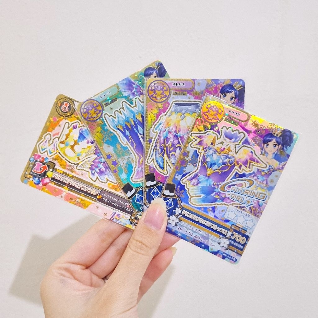 Aikatsu Kartu Card Premium Crystal Aquarius Aoi Japan JP Original