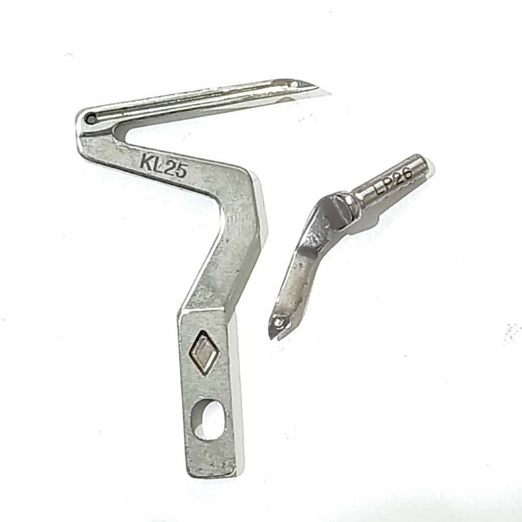 1set Looper Mesin Obras KL25 + LP26 Set Lengkap Sparepart Obras / Overlock Presisi Tinggi 747F / GN7