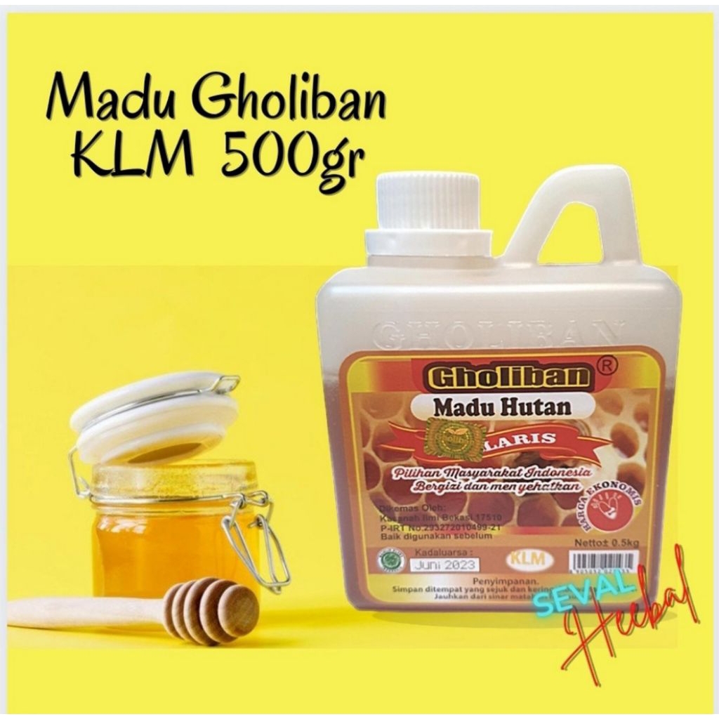 Madu Gholiban - Madu Hutan Kalimantan KLM 500gram Asli