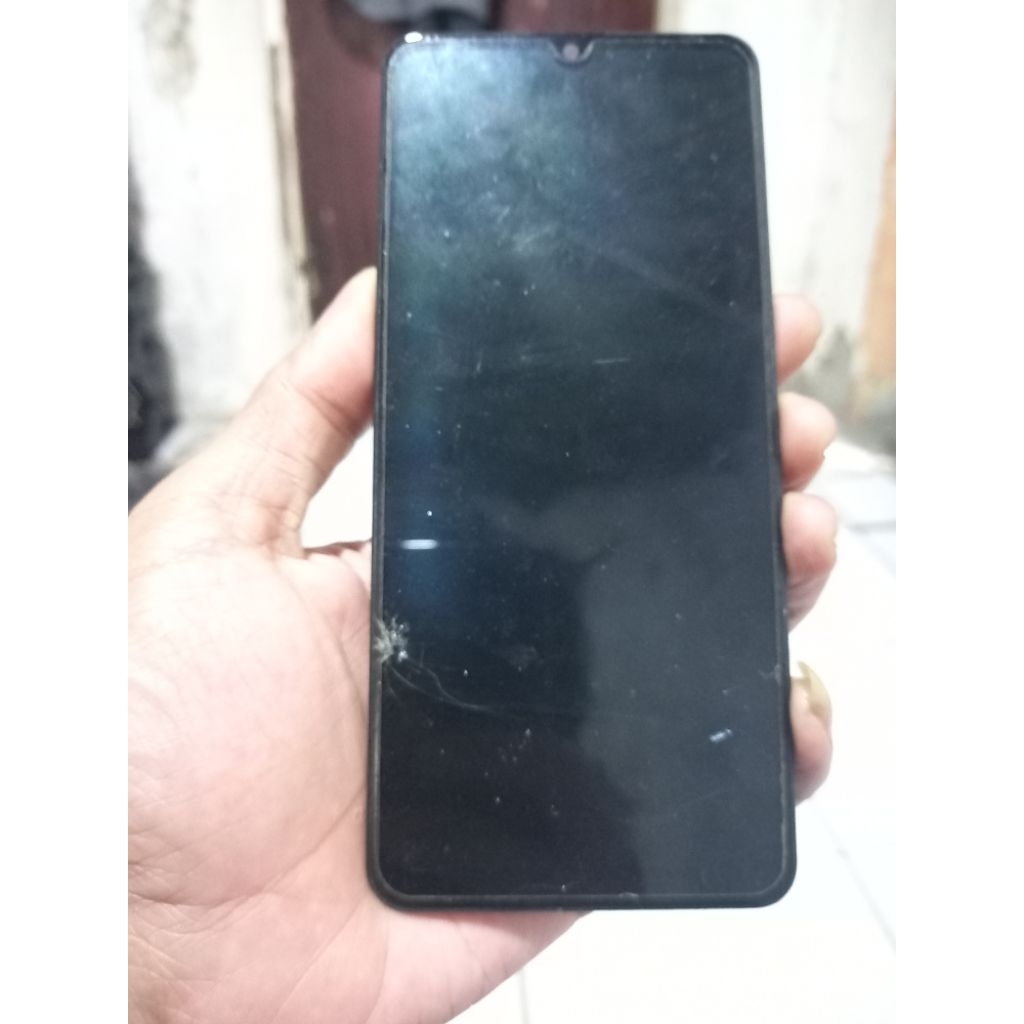 lcd samsung a31 ori copotan,retak norlam
