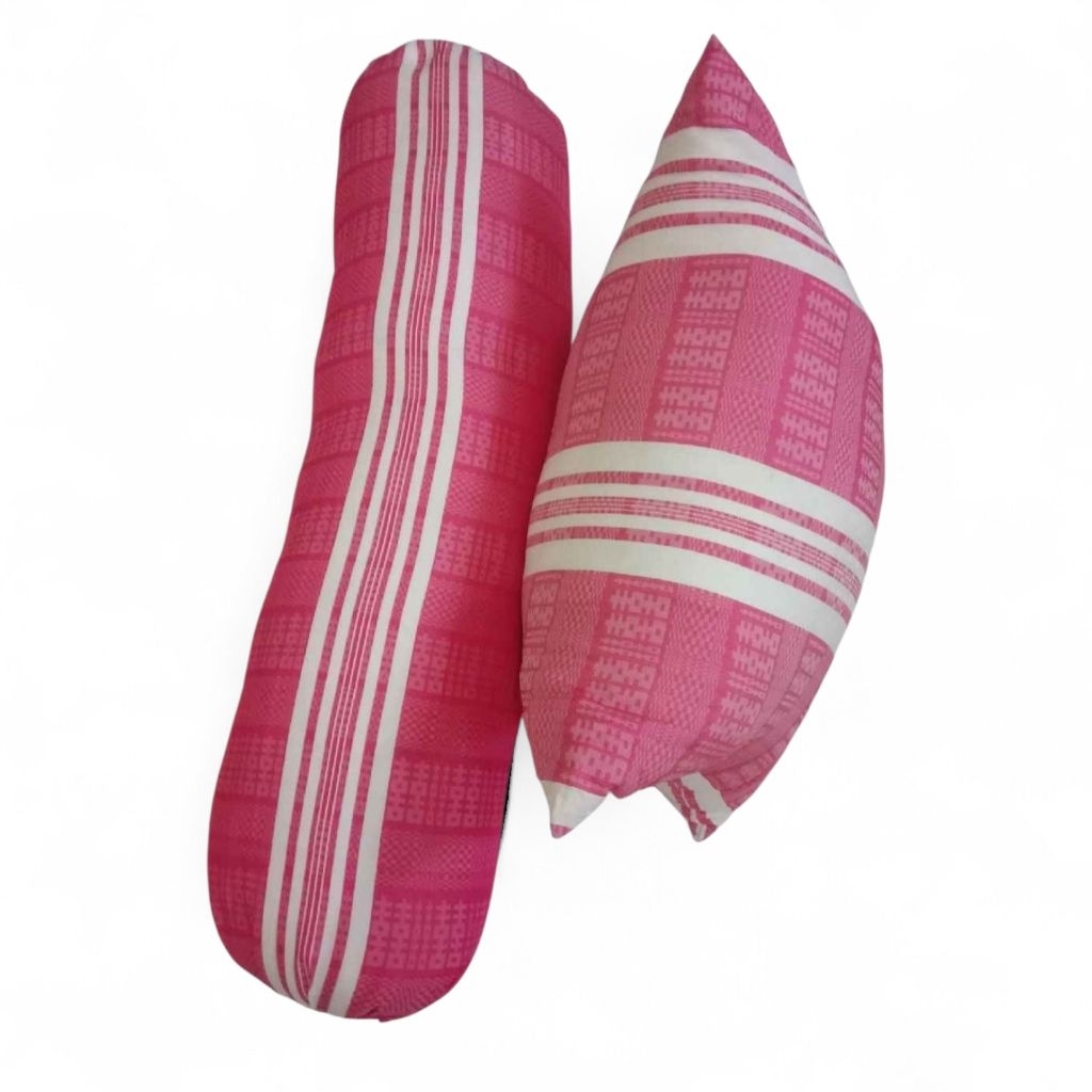 Bantal Guling 1 Set isi Kapuk Randu Asli Ukuran Dewasa 40 × 60