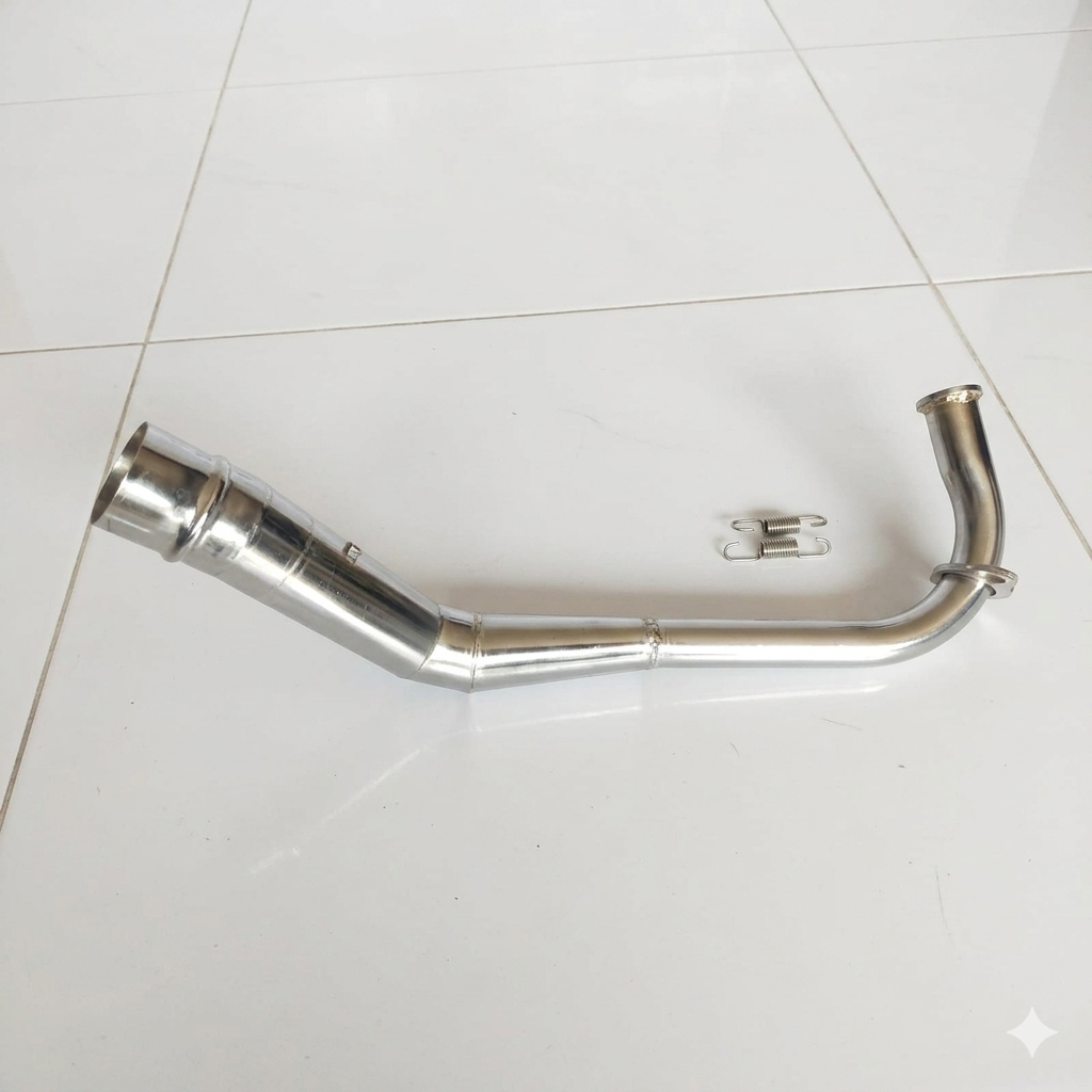 Leher Knalpot Racing inlet 35mm beat scoopie genio spacy vario pcx nouvo mio fino gear xride fazzio 