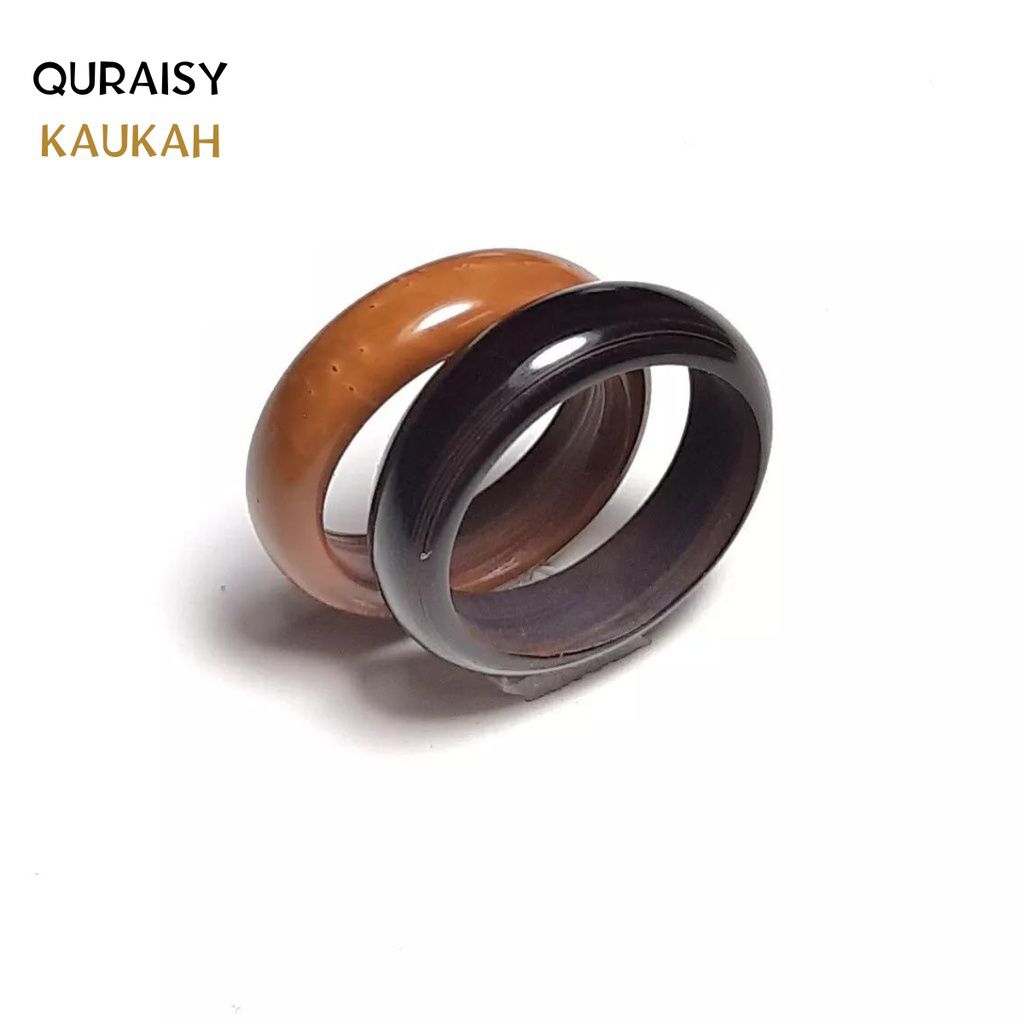Cincin Kayu Kokka Polos Asli Ukuran 5-13