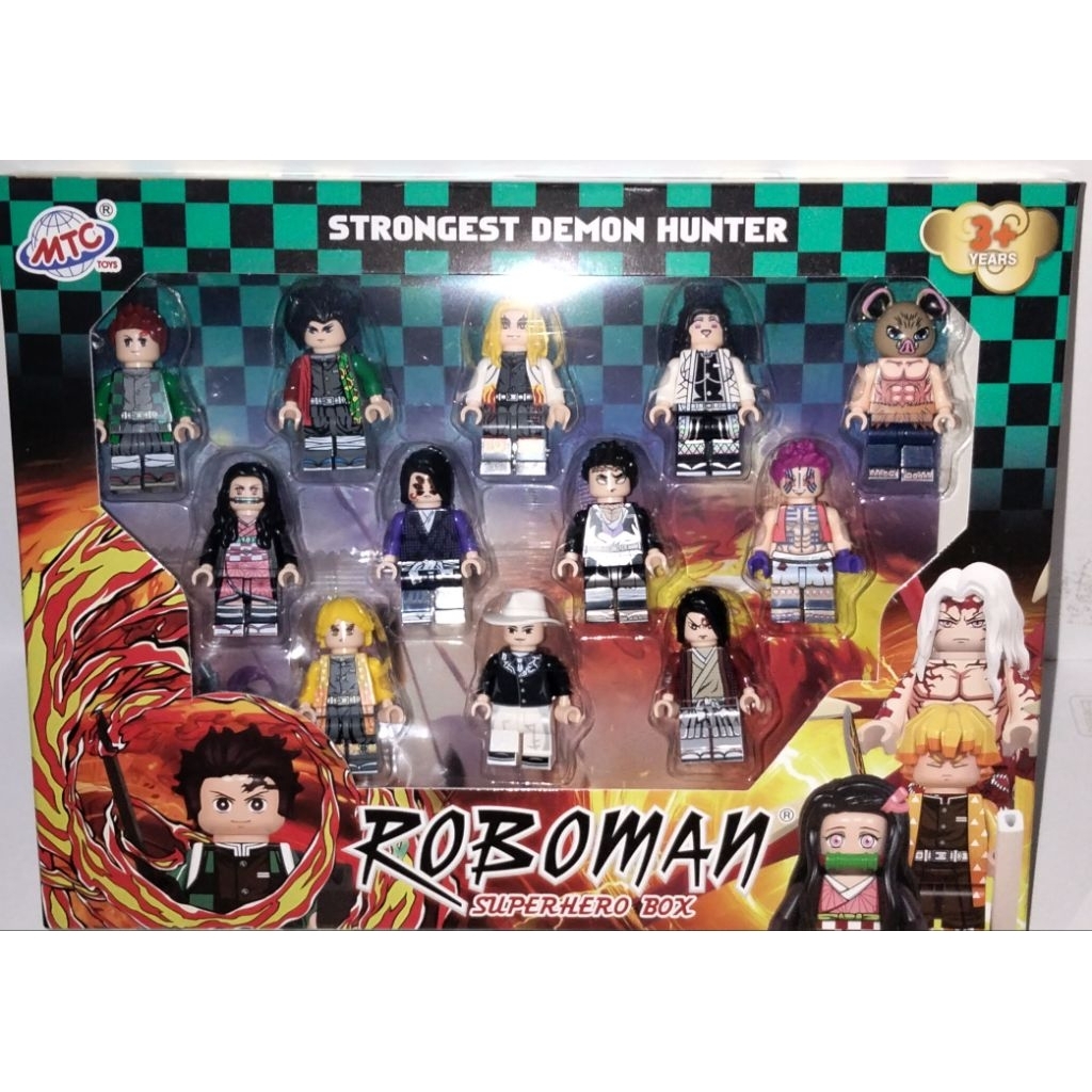 mainan robot rakit superhero