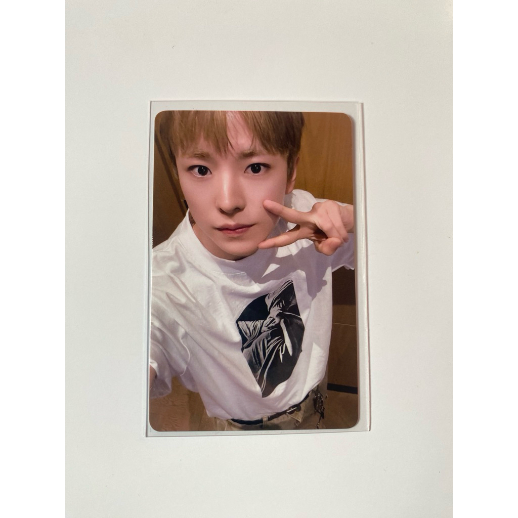 Official Photocard Yushi Poppop KMS pc yushi nct wish