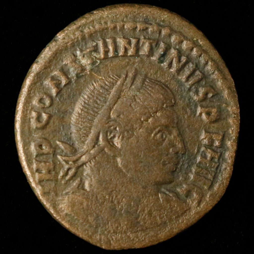 Koin Romawi Kuno Constantine I The Great (306-337 Masehi) Bronze Follis