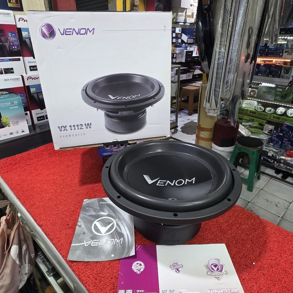 Subwoofer VENOM VX 1112 W Double Coil Subwoofer VENOM 12 in