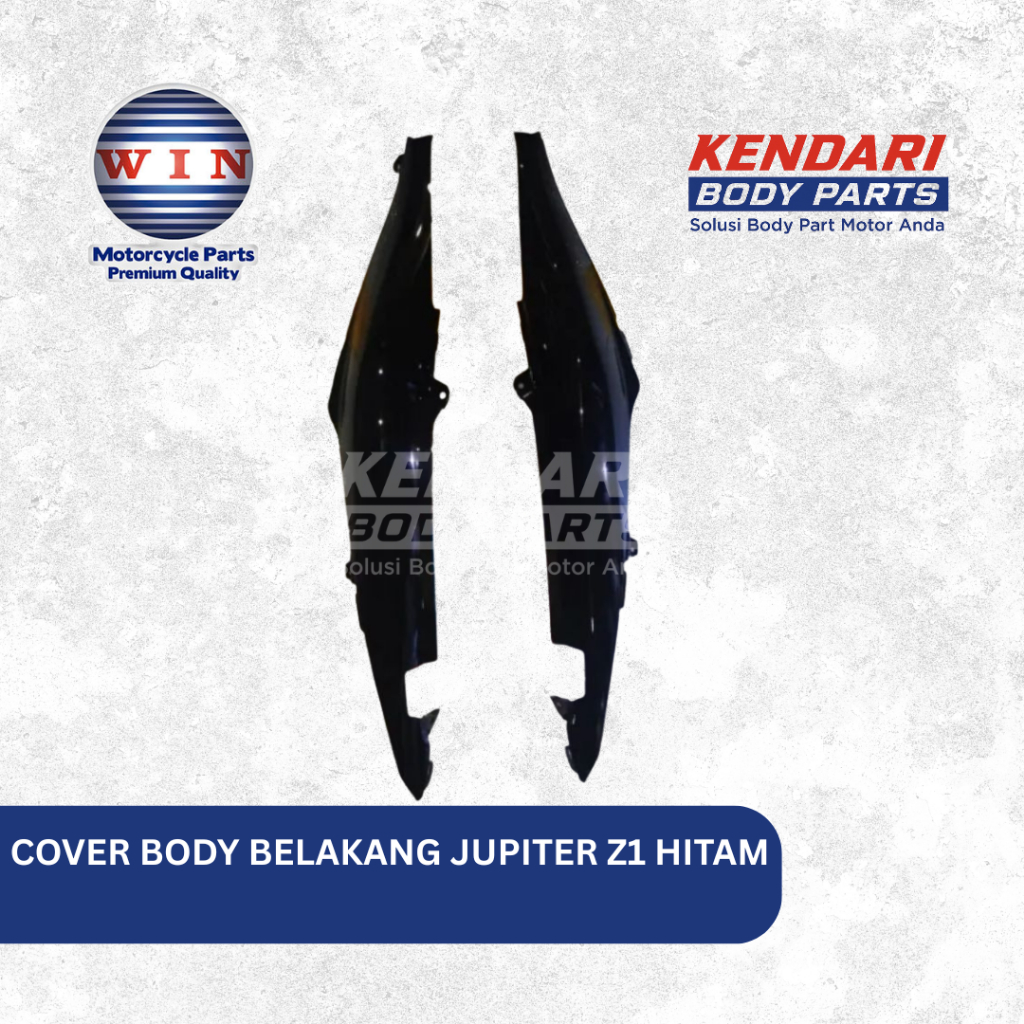 COVER BODY BELAKANG JUPITER Z1 HITAM WIN
