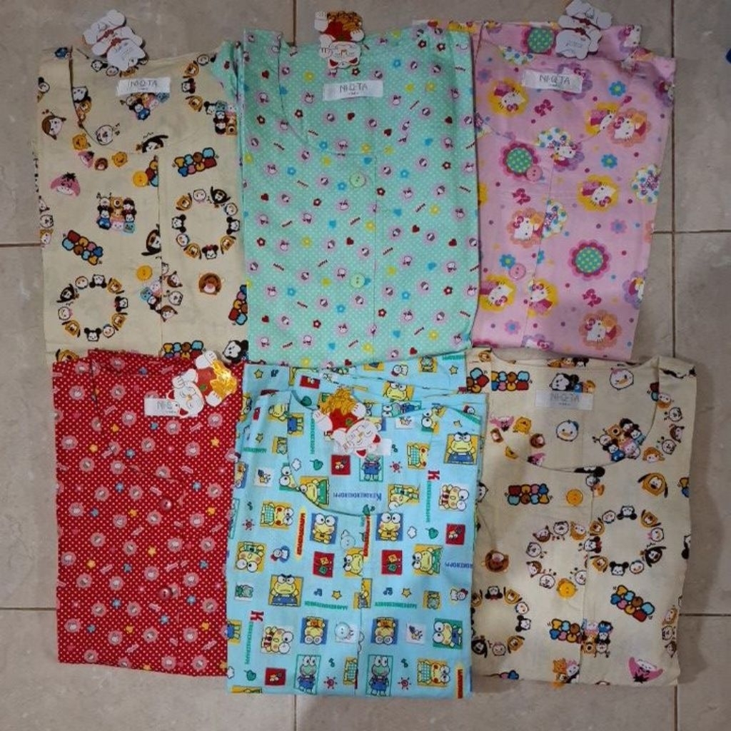 baju tidur Niqta size M dewasa,pdpj