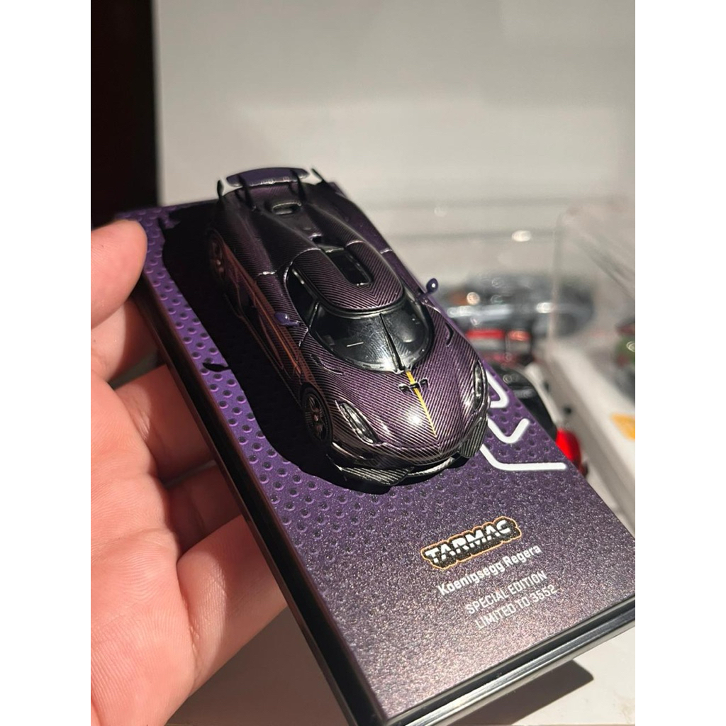 Tarmac Koenigseigg Regera Purple carbon
