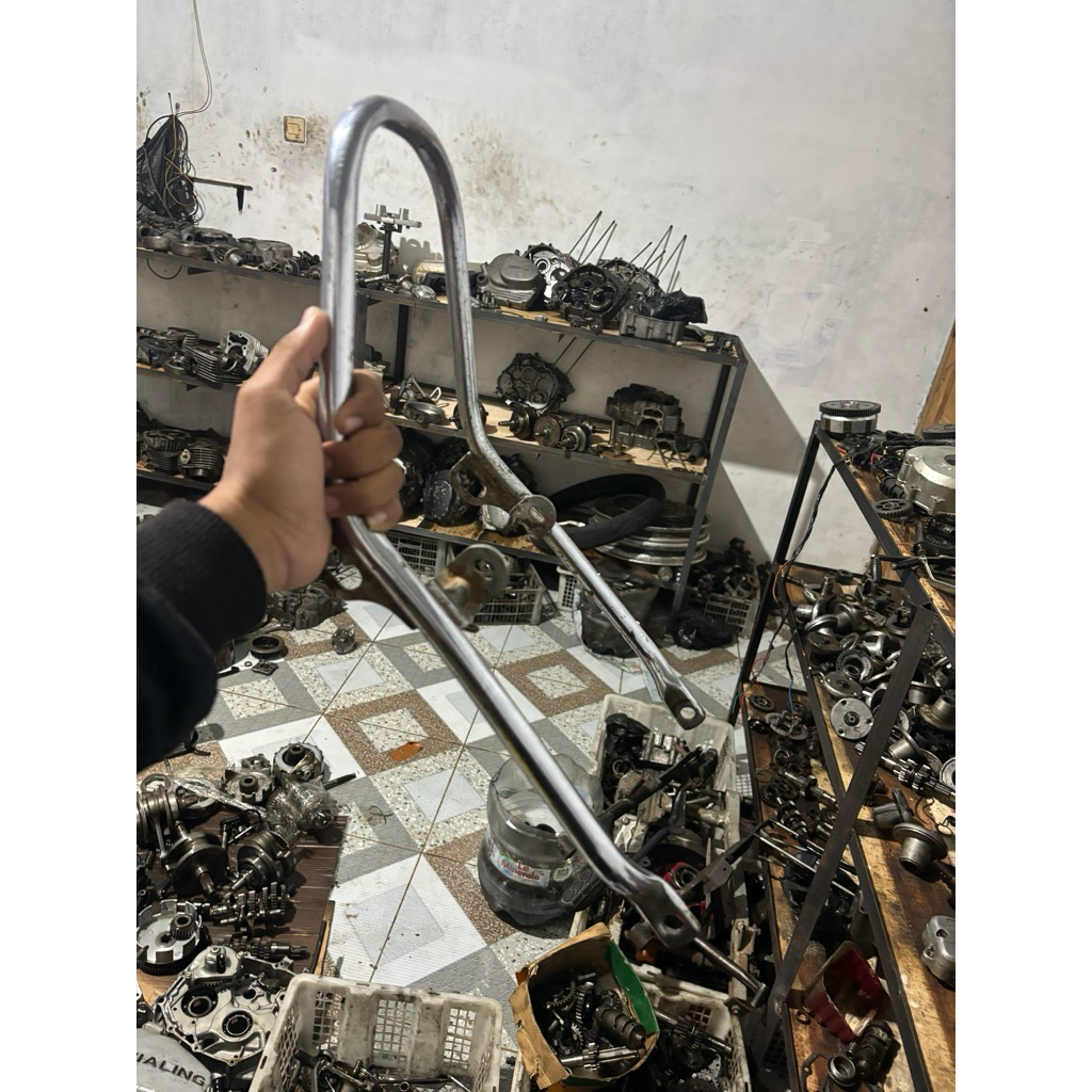 begel gl100 platina original copotan motor