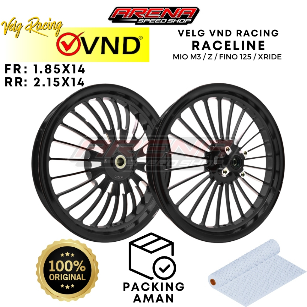 VND Velg Racing Raceline 185x14 & 215x14 - Mio M3 Z Fino Velg RCL Race Line Original VND Racing