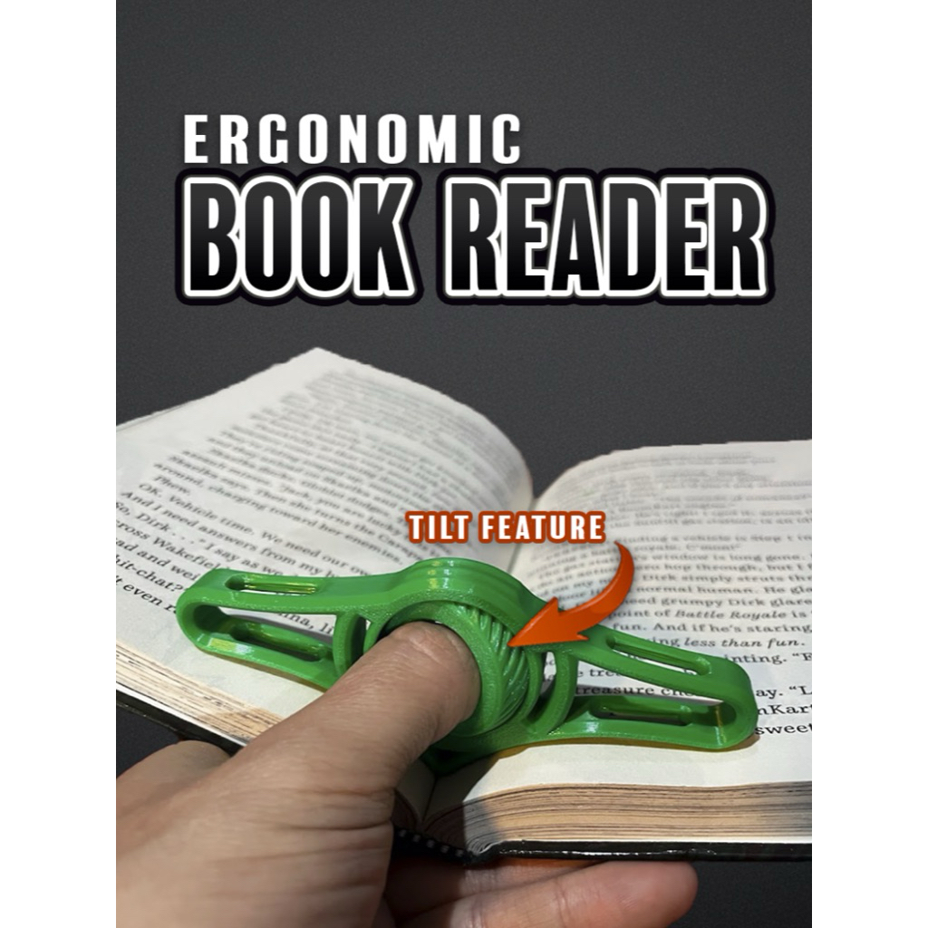 Penahan Buku Ergonomis – Kuat, Fleksibel, & Tahan Lama