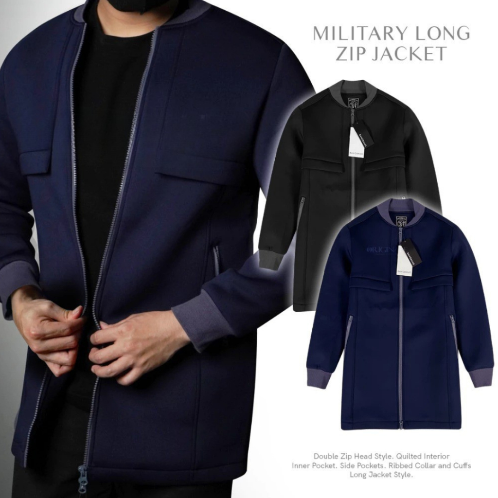 Jaket Panjang Pria Military Style by BBJ-