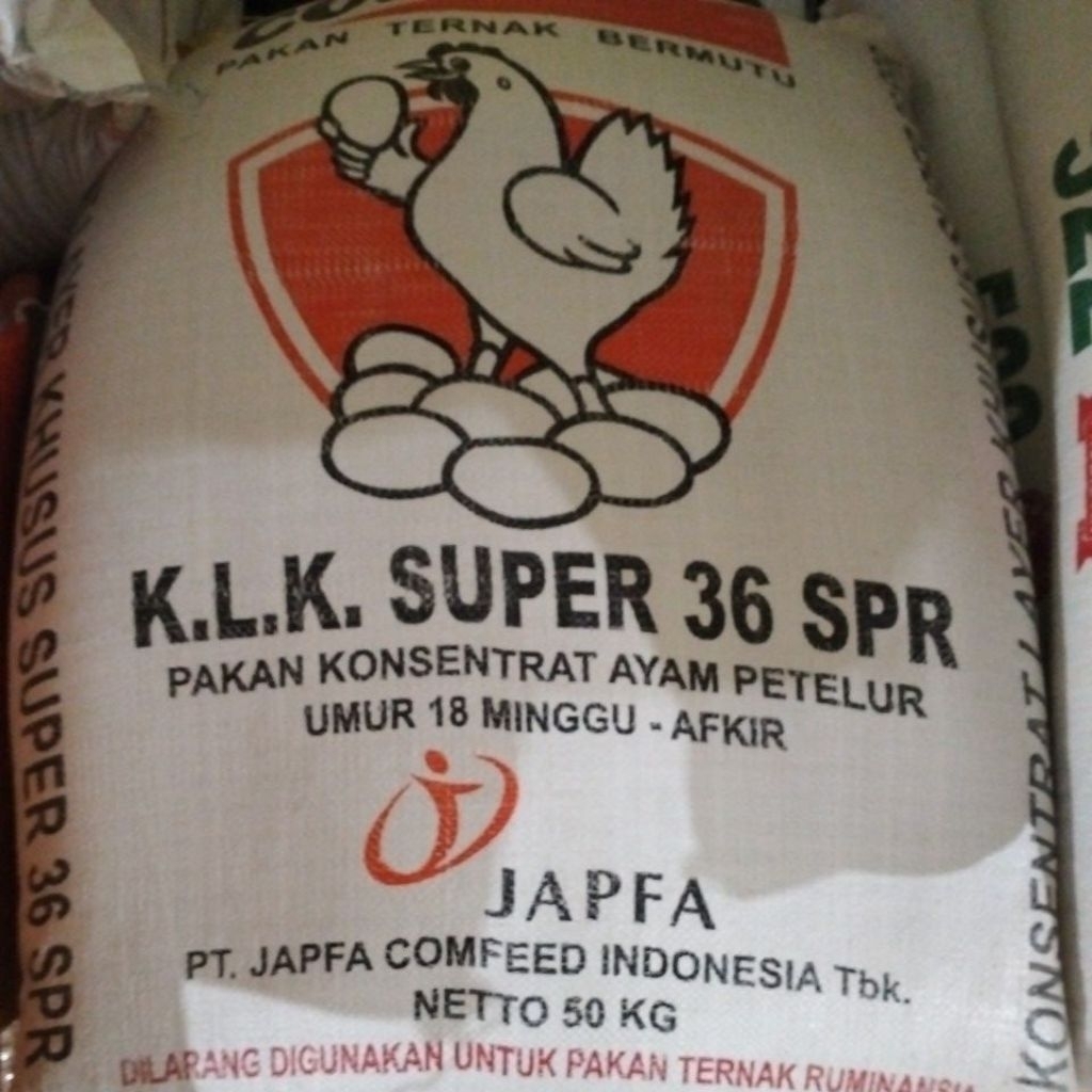 Comfeed KLK Super 36 SPR Pakan Konsentrat Ayam Petelur 50Kg