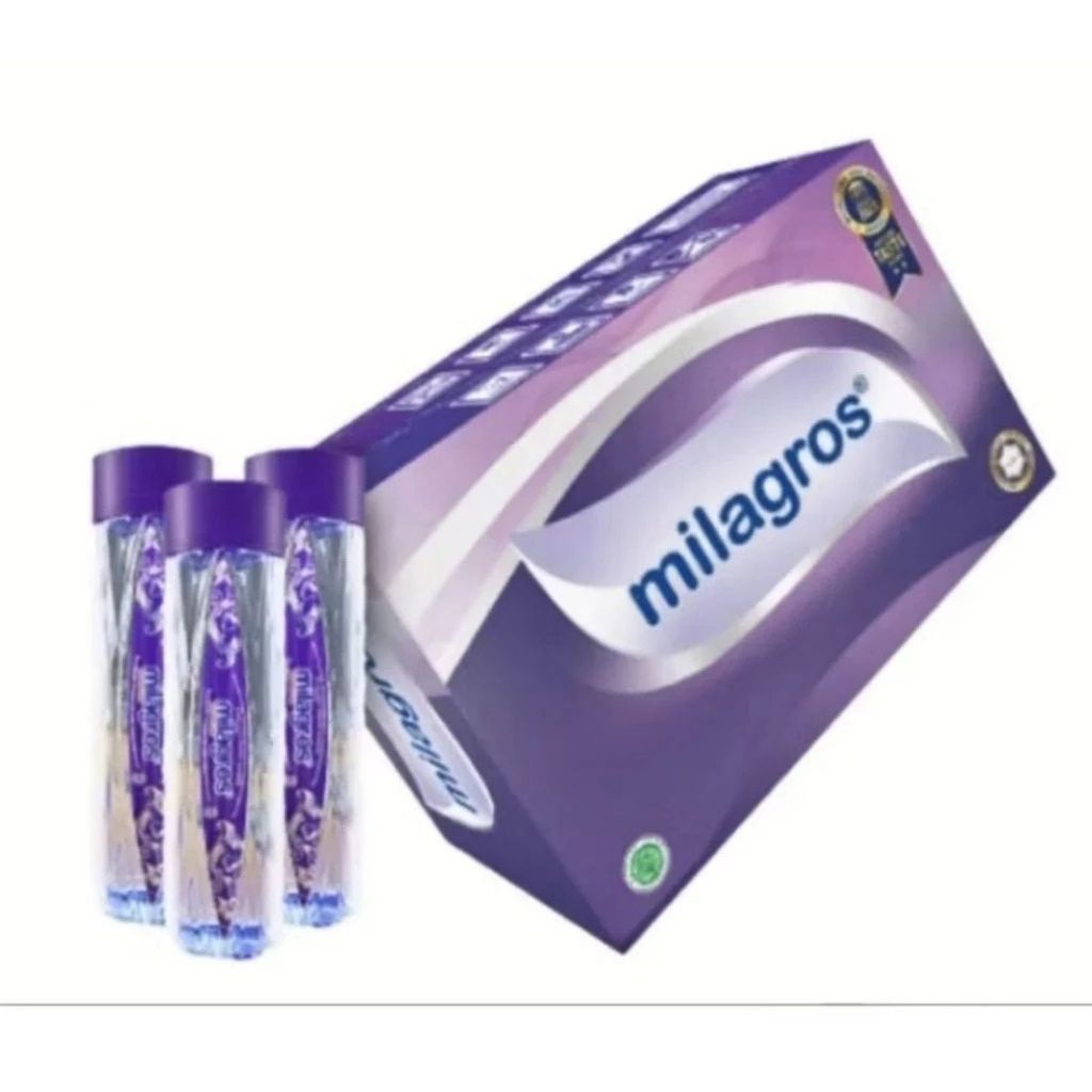 Air Alkali Milagros - 1 Dus 12 Botol, pH Tinggi 9.8, Mineral Alami, Antioksidan
