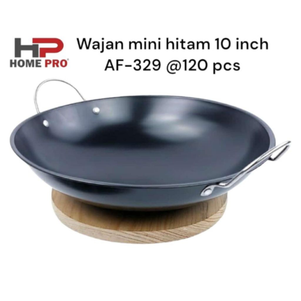 Wajan Mini Hitam HomePro 10inch