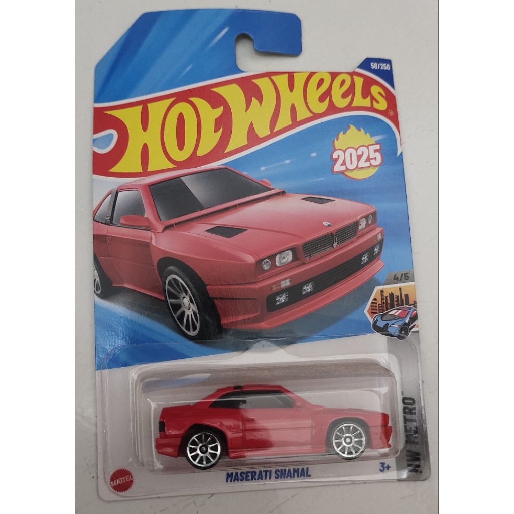 Hot Wheels Maserati Shamal Merah