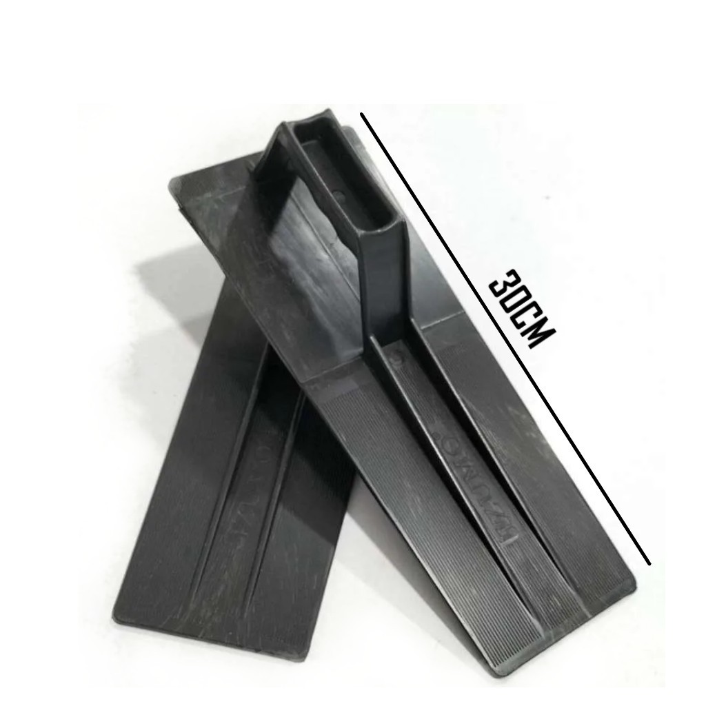 Raskam Halus Polos Plaster Semen Tembok Plastik Roskam Pvc Hitam Kuat Tebal Panjang 30cm