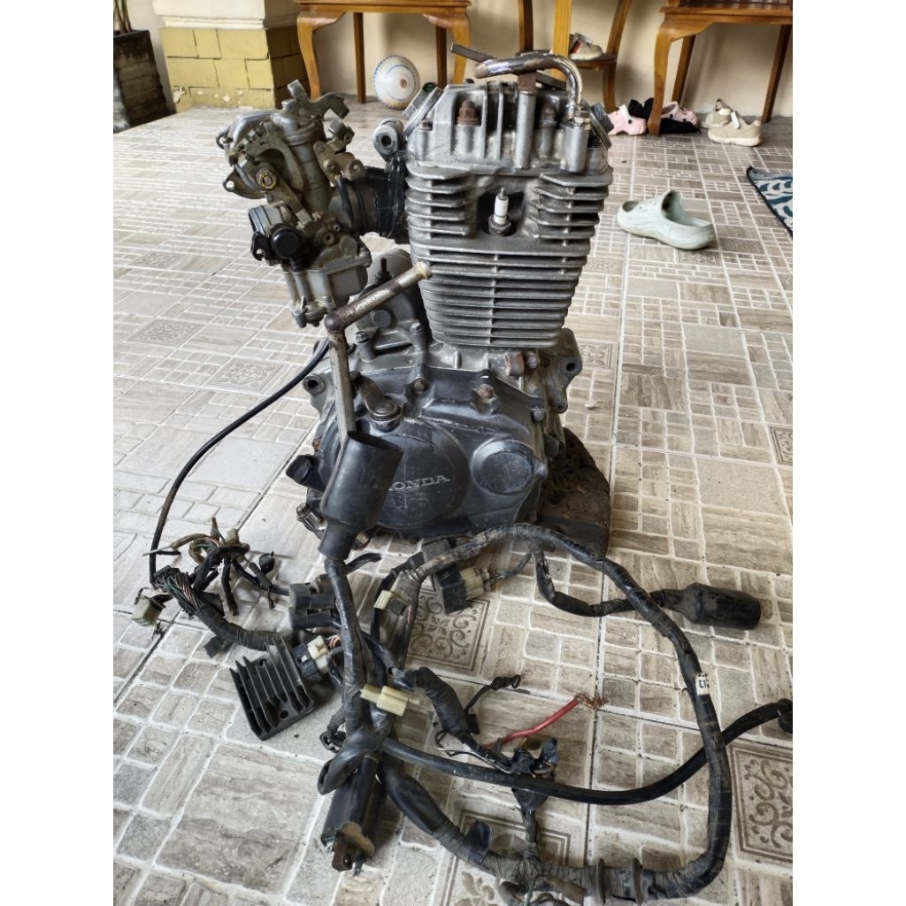Mesin Tiger Revo ori Set Kabel bodi dan Pengapian