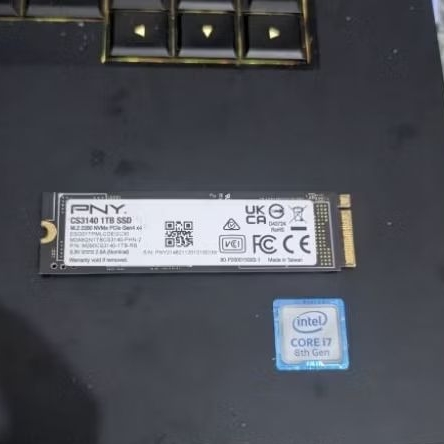 SSD NVME 1 TB RUSAK, TIDAK Ditek